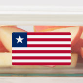 リベリアの国旗 ラベル (貼付)