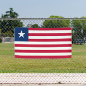 リベリアの国旗 横断幕 (インサイチュ)