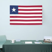 リベリアの旗 横断幕 (トレードショー)