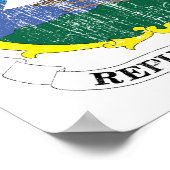 リベリアコート・オブ・アームズ ポスター (角)