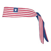 リベリア国エレガント旗 タイヘッドバンド (回転90)