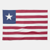 リベリア国旗 キッチンタオル (横)