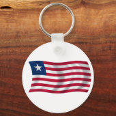 リベリア国旗 キーホルダー (正面)