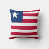 リベリア国旗 クッション (裏面)
