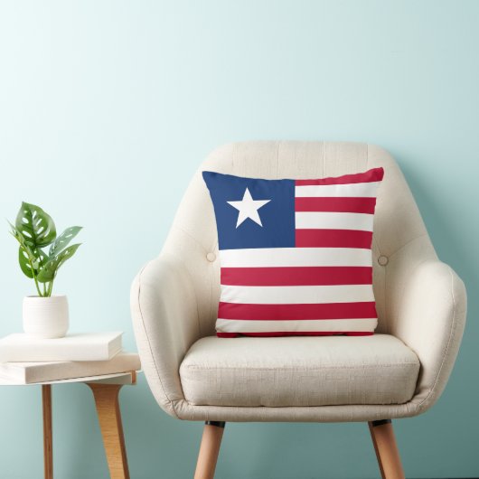 リベリア国旗 クッション (椅子)