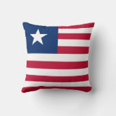 リベリア国旗 クッション (裏面)