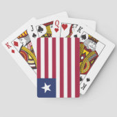 リベリア国旗 トランプ (裏面)