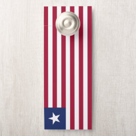 リベリア国旗 ドアノブサイン