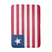 リベリア国旗 バスマット (正面縦)