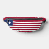 リベリア国旗 ファニーパック (レイダウン)
