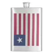 リベリア国旗 フラスク (正面)