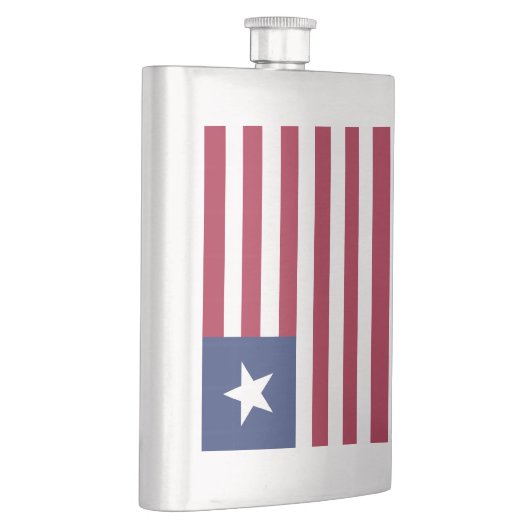 リベリア国旗 フラスク (右)