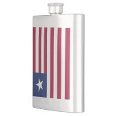 リベリア国旗 フラスク (左)