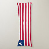 リベリア国旗 ボディピロー (正面縦)