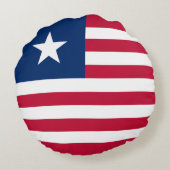 リベリア国旗 ラウンドクッション (裏面)