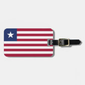 リベリア国旗 ラゲッジタグ (正面横)