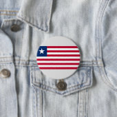 リベリア国旗（リベリア） 缶バッジ (インサイチュ)