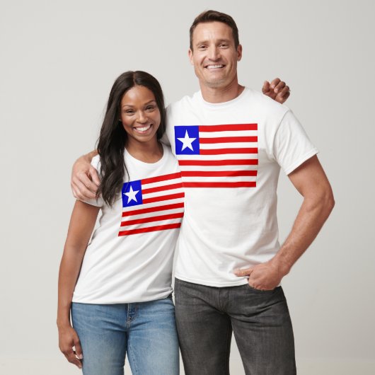 リベリア国旗 Tシャツ (ユニセックス)