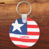 、リベリア – カスタマイズ キーホルダー (正面)