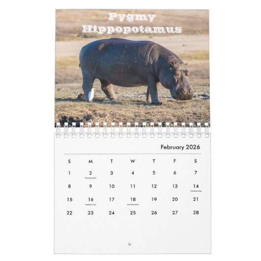 リベリア カレンダー (2月 2026)