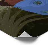 リベリア・シエラレオネのヴィンテージ旅行ポスター ポスター (角)