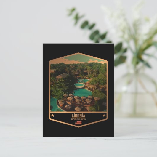 リベリア ポストカード (スタンド正面)