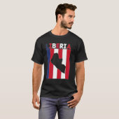 リベリア 国境 Tシャツ (正面フル)