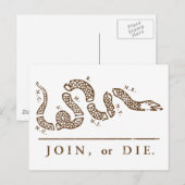 リベルタリアンに加わるか死ぬか  ポストカード (正面/裏面)