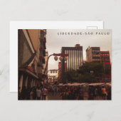 リベルダード – サンパウロ ポストカード (正面/裏面)