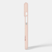 リベルテエガリテシャルドネおもしろいワインイラストレーション Case-Mate iPhoneケース (裏面 / 左)