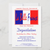 リベルテ，エガリテ，フラテルニテ-フランスのテーマイベント 招待状 (裏面)