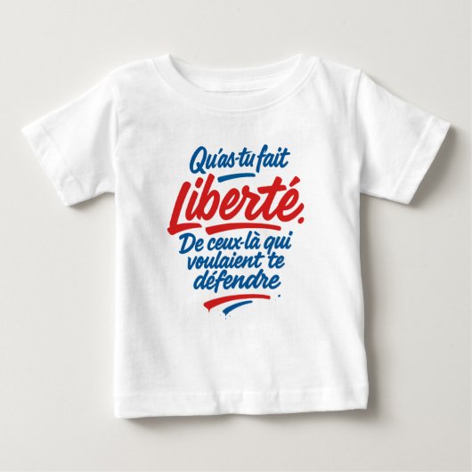 リベルテ ベビーTシャツ (正面)