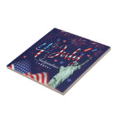 リベルト7月4日付き花火 タイル (側面)