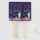 リベルト7月4日付き花火 ハンドファン