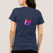 リベルトTシャツの国 トライブレンドTシャツ (裏面)