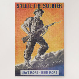 リベレーターだ。英国の戦時中のポスターの再版。 ジグソーパズル