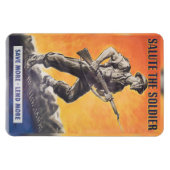 リベレーターだ。英国の戦時中のポスターの再版。 マグネット (横)