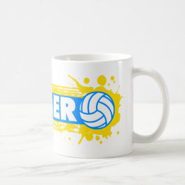 リベロのバレーボール コーヒーマグカップ