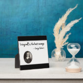 リベンジはリベンジ最高のャ- George Herbert フォトプラーク (インサイチュ)