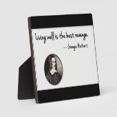 リベンジはリベンジ最高のャ- George Herbert フォトプラーク (正面)