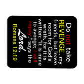 リベンジを取らない主フレキシマグネット マグネット (横)