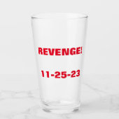 リベンジ・グラス・カップ タンブラーグラス (正面)