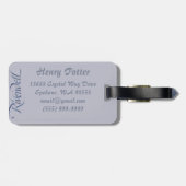 リベンデル ラゲッジタグ (裏面横)