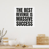 リベ最高のージは大成功 – やる気を起こさせる ポスター (キッチン)