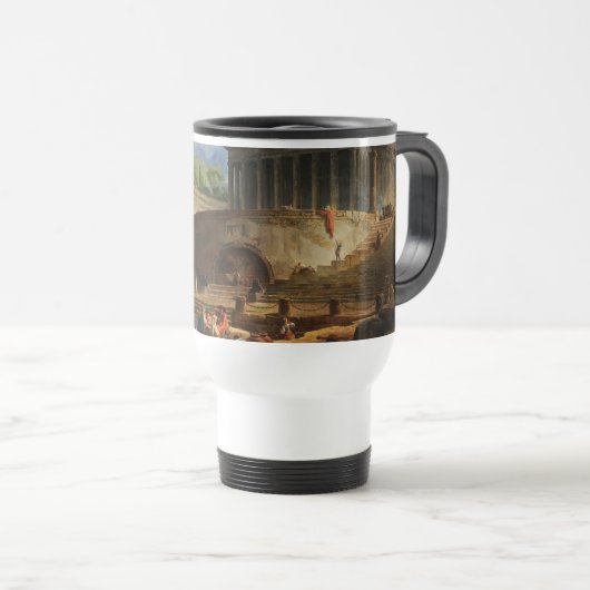 リペッタの見解Hubert Robert トラベルマグ (正面右)