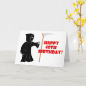 リペーパー40thバースデーカード カード (黄色い花)