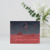 リボフラビン葉書 ポストカード (スタンド正面)