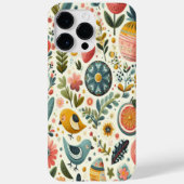 リボンとチェリーパターン Case-Mate iPhoneケース (裏面)