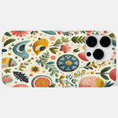 リボンとチェリーパターン Case-Mate iPhoneケース (裏面 (横))