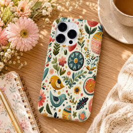 リボンとチェリーパターン Case-Mate iPhone 14 PRO MAXケース